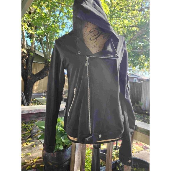 Vintage Disney: Nightmare Before Christmas Motorcycle zip-up hooded sweatshirt: - Picture 5 of 8